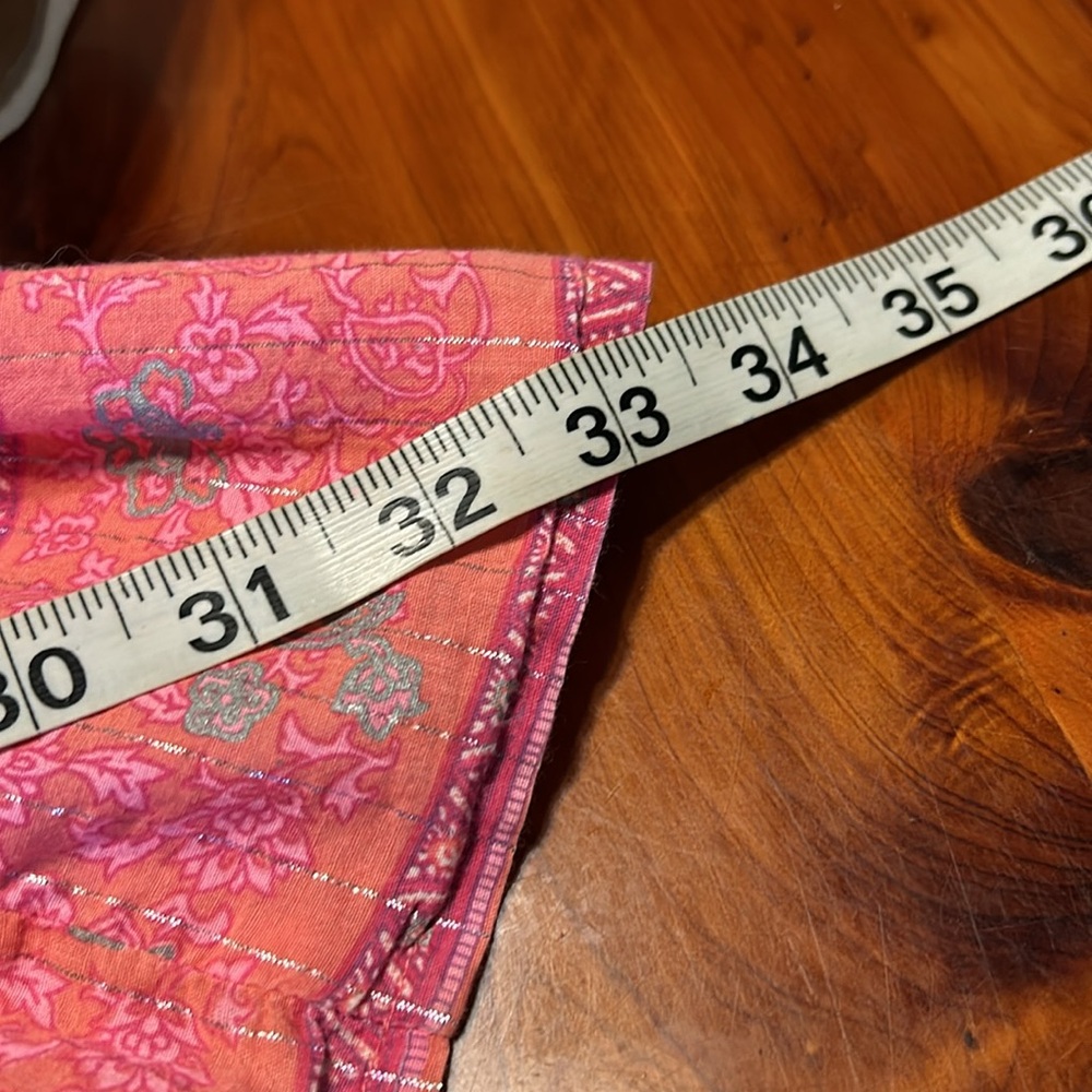 Size 7 Justice Pink Floral Paisley Print Full Length Lined Halter Maxi Dress - Picture 15 of 15